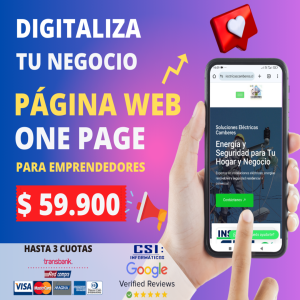 Página Web One Page